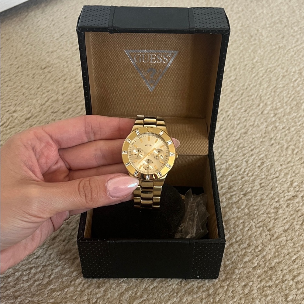 Guess Gold-Tone Watch